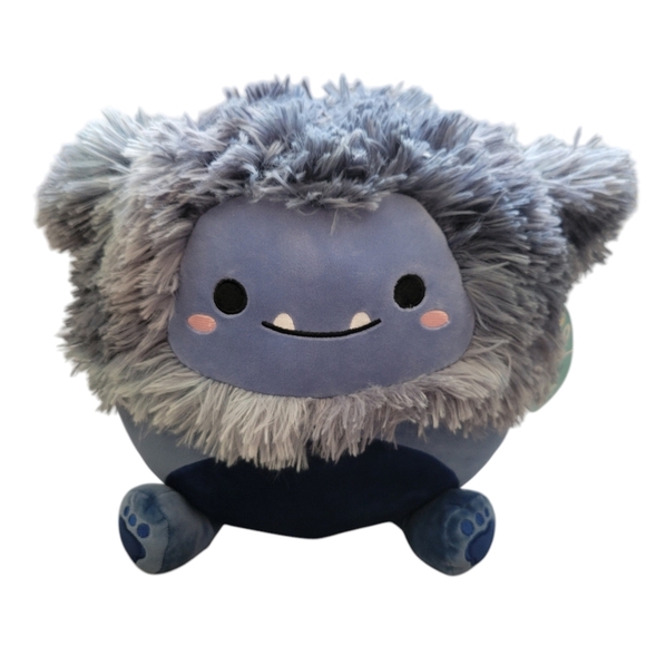 NWT Squishmallows 11" Dani the Navy Blue Bigfoot Special Edition Plush Toy - Picture 2 of 9